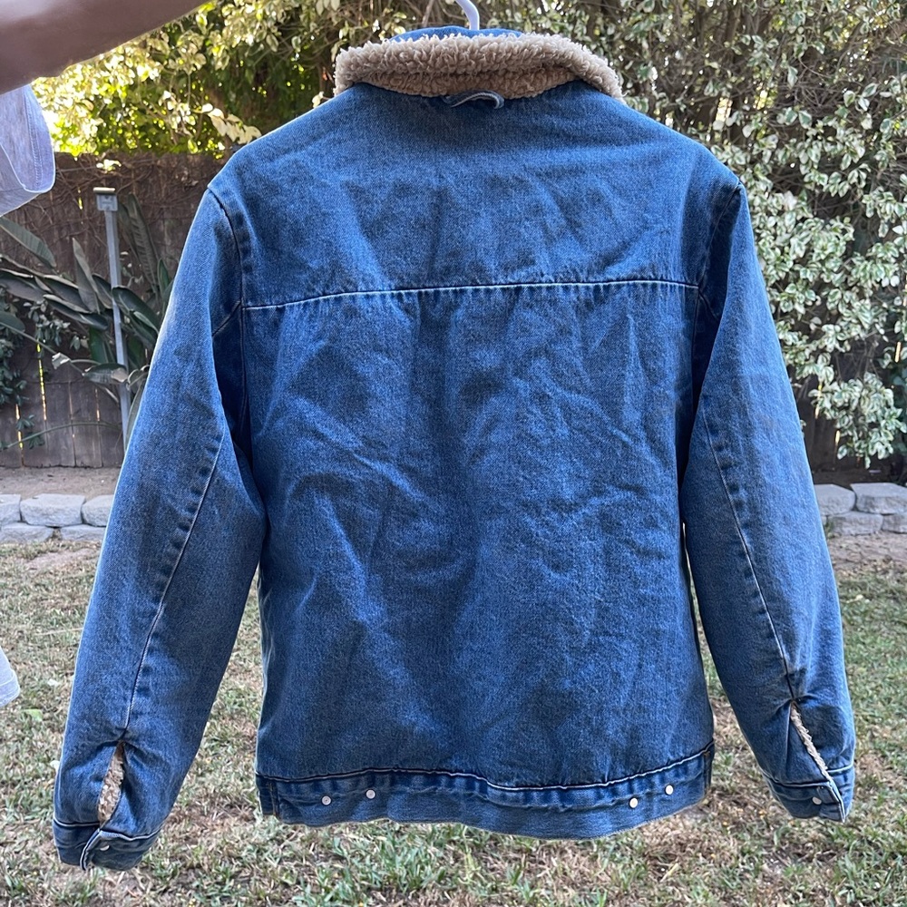FOREVER 21 heavyweight nice warm denim jackets